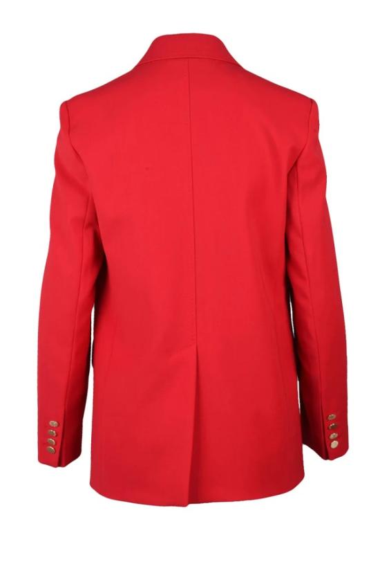 25SS 막스마라 수트 자켓 에디콜라 더블 브레스트 재킷 - 레드 - MAX MARA