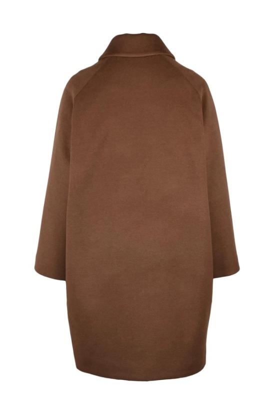  Guttha 코트 따뜻한 갈색 래글런 소매 구타 - OTHER BRANDS
