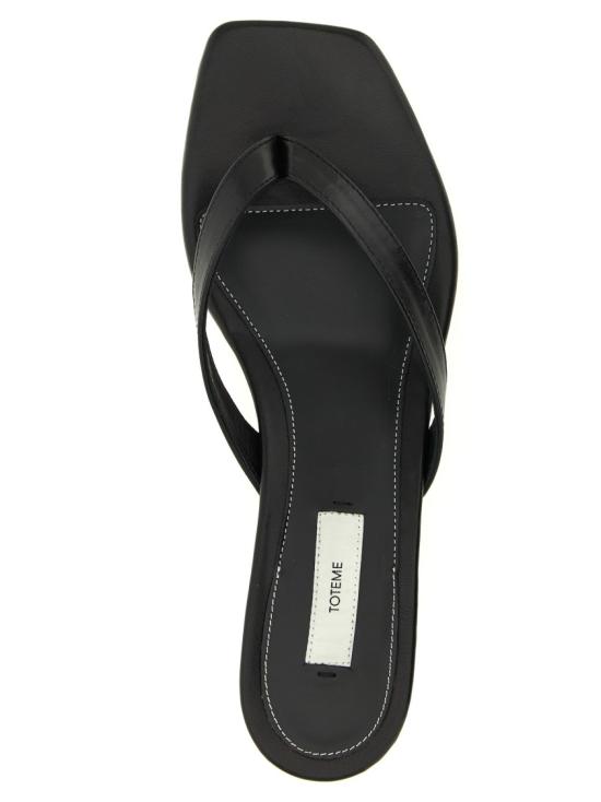 26SS 토템 샌들 205906819200 Black - TOTEME