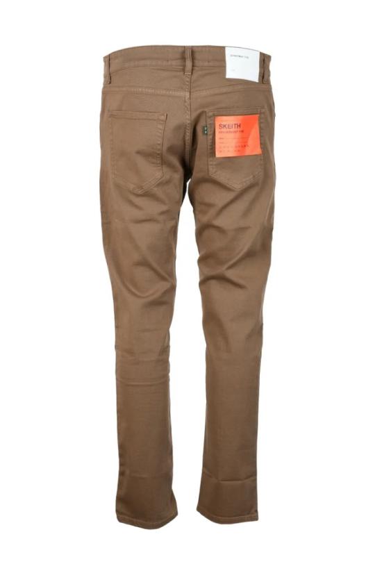  디파트먼트5 데님 몸에 딱 맞는 비스킷 워싱 진 - DEPARTMENT 5