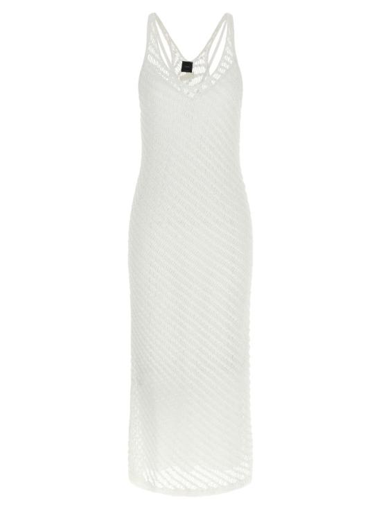 26SS 핑코 롱 원피스 106477A36HZI6 White