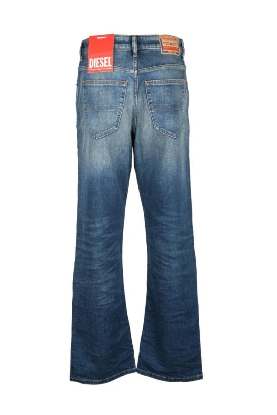  디젤 데님 여성용 D-Reggy 스트레이트 레그 진 - 블루 - DIESEL