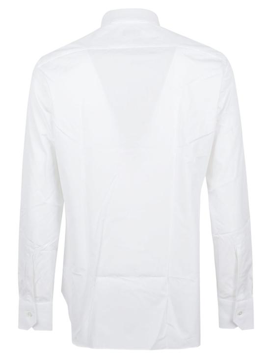 26SS 에르메네질도제냐 긴팔 셔츠 301063A39MS0PAG White - ERMENEGILDO ZEGNA