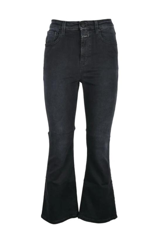  클로즈드 데님 슬림핏 블랙  진