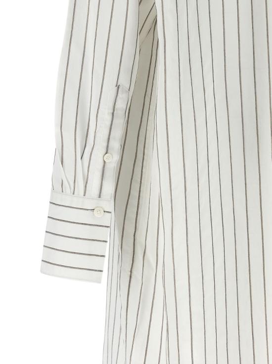 26SS 토템 미디 원피스 253WRT0579FB0439303 White - TOTEME