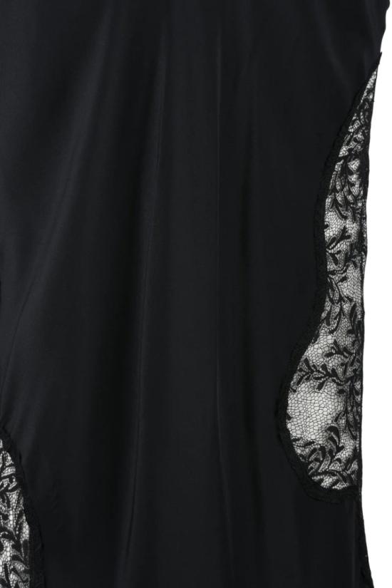  에리카 카발리니 롱 스커트 보일 소재 미디  - 블랙 - ERIKA CAVALLINI