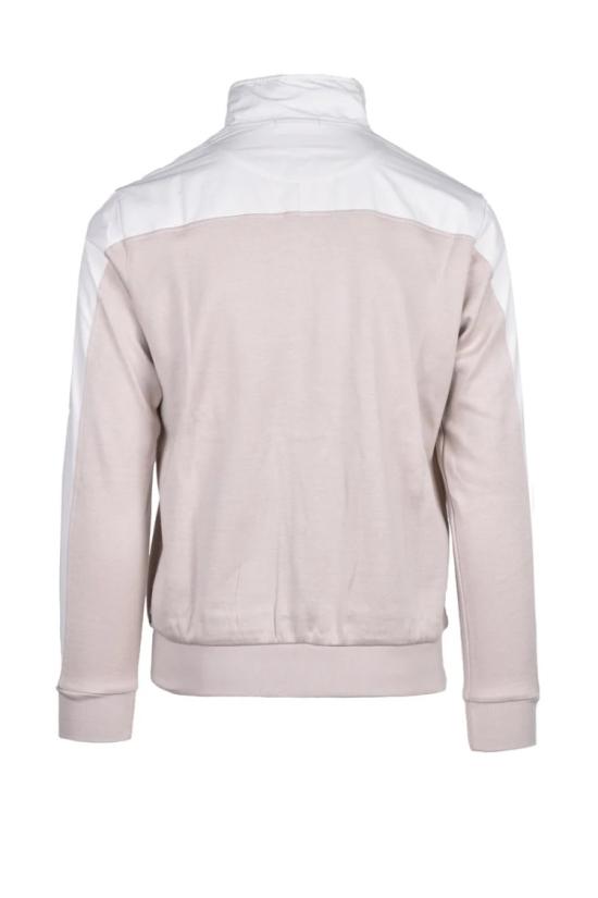  일레븐티 탑 지퍼 스웨트셔츠 - 화이트/베이지 - ELEVENTY