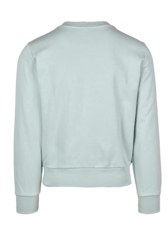 25SS 아페쎄 탑 크롭 스웨트셔츠 - 아쿠아 - A.P.C.