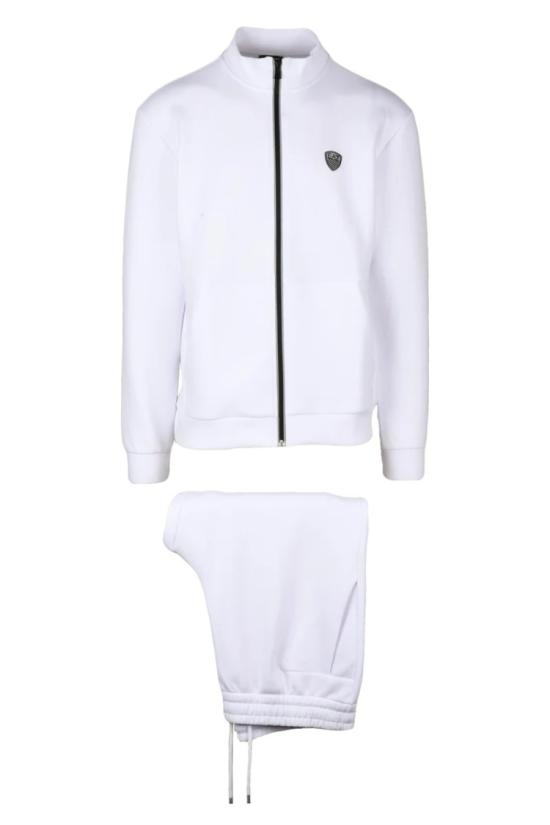  엠포리오 아르마니 트레이닝 웨어 트레이닝복 (폴리에스터/비스코스/엘라스테인 소재) - 흰색