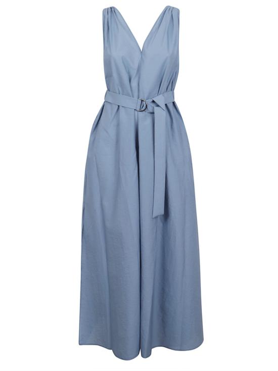 26SS 브루넬로 쿠치넬리 미디 원피스 M0F79A5092 C9135 Blue