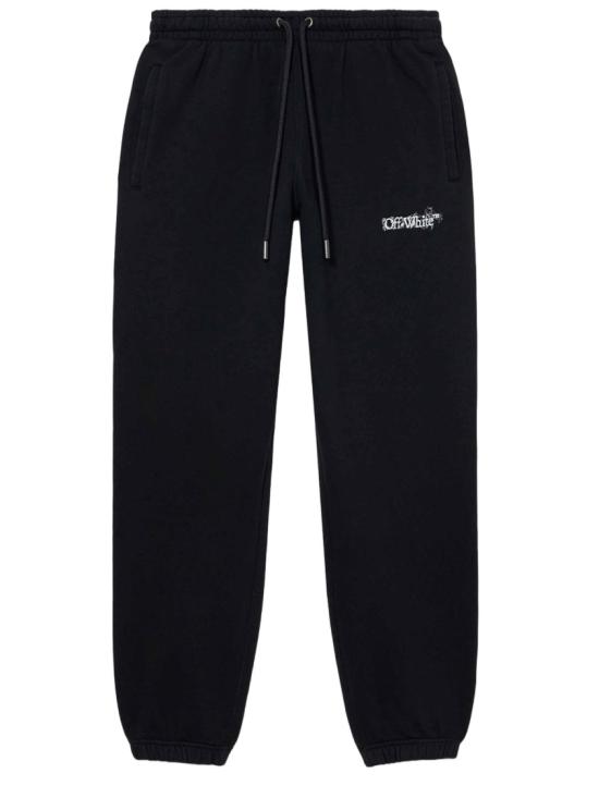 26SS 오프화이트 트레이닝/조거 팬츠 44MCH057S26F0030010001 Black