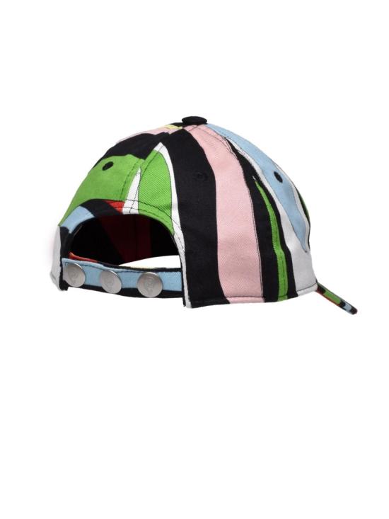 25SS 푸찌 모자 다채로운 색상의 면과 엘라스테인 혼방 푸치 - PUCCI