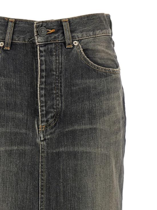 25SS 발렌시아가 데님 831713TSW671441 Black - BALENCIAGA