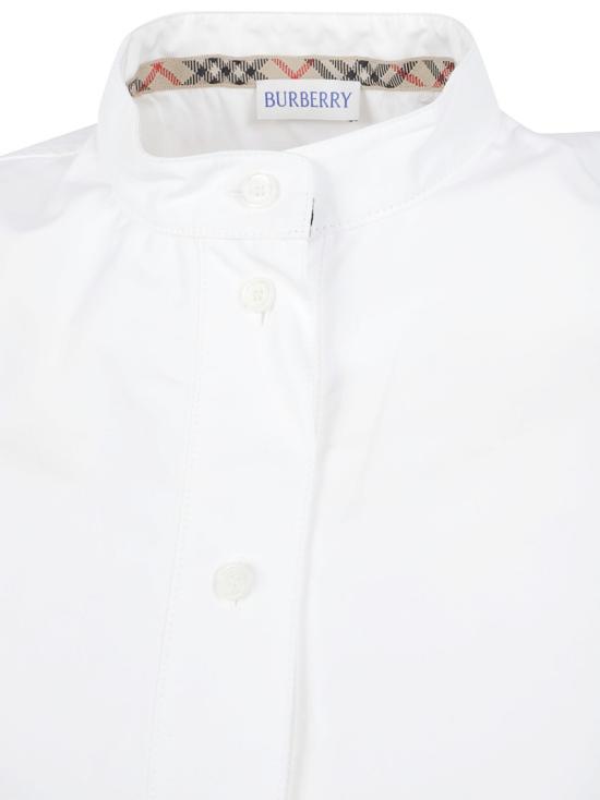 26SS 버버리 미디 원피스 8122377 A1462 White - BURBERRY