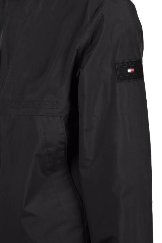 25SS 타미힐피거 자켓 남성용 윈드브레이커 재킷 - 블랙 - TOMMY HILFIGER