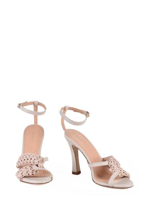  Sassineri 샌들 직조 디자인의 발목 스트랩 - OTHER BRANDS