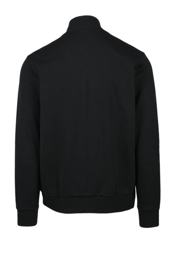 25SS 보스 탑 남성용 지퍼 스웨트셔츠 - 블랙 - BOSS