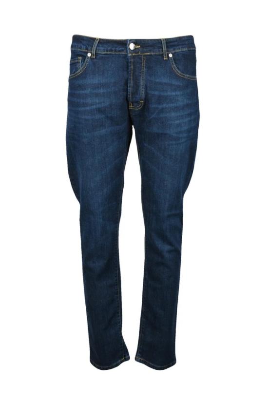  C N C Costume National 데님 면 스판 청바지 - 블루