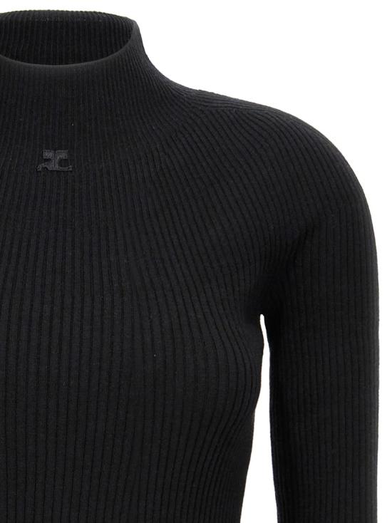 25FW 쿠레쥬 원피스 324MRO466FI00499999 Black - COURREGES