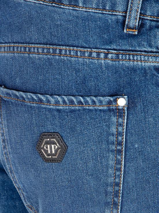 26SS 필립 플레인 데님 팬츠 MDT4353PDE004N14AB Blue - PHILIPP PLEIN