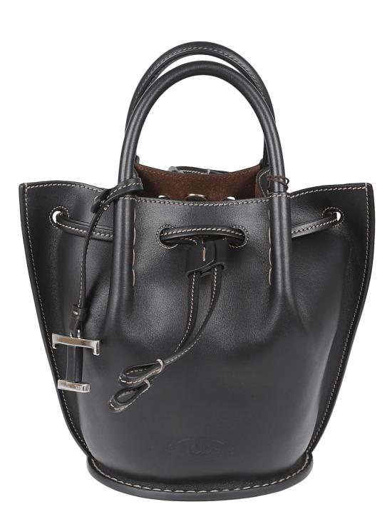 25SS 토즈 버즈 미니 버킷백 XBWBUZK0100UPPB999 Black - TODS