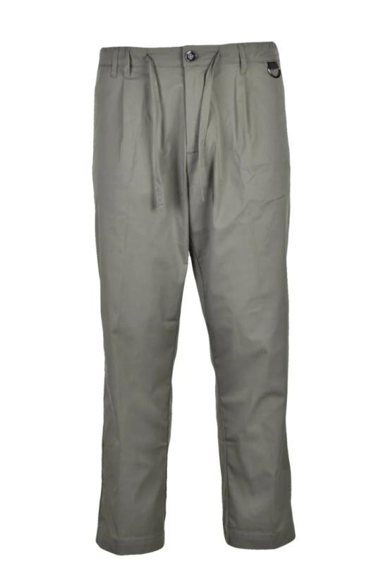 25SS 오피치나 36 팬츠 신축성 있는 나일론 바지 - 밀리터리 그린