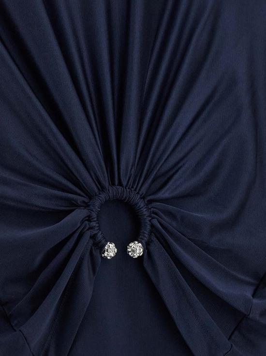 26SS 파코라반 긴팔 티셔츠 26PJTO180VI0267P481 Black - PACO RABANNE