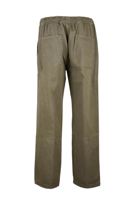  폴앤샤크 팬츠 허리 부분이 고무줄로 된 치노  - 세이지 그린 - PAUL & SHARK