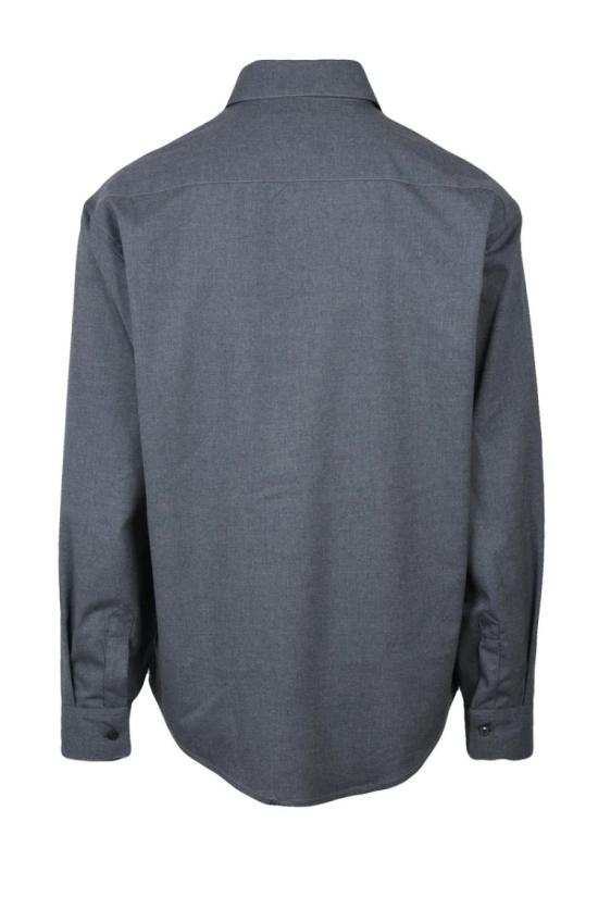 25SS Dressism. 긴팔 셔츠 (폴리에스터, 비스코스, 엘라스테인 혼방) - 회색 - DRESSISM.
