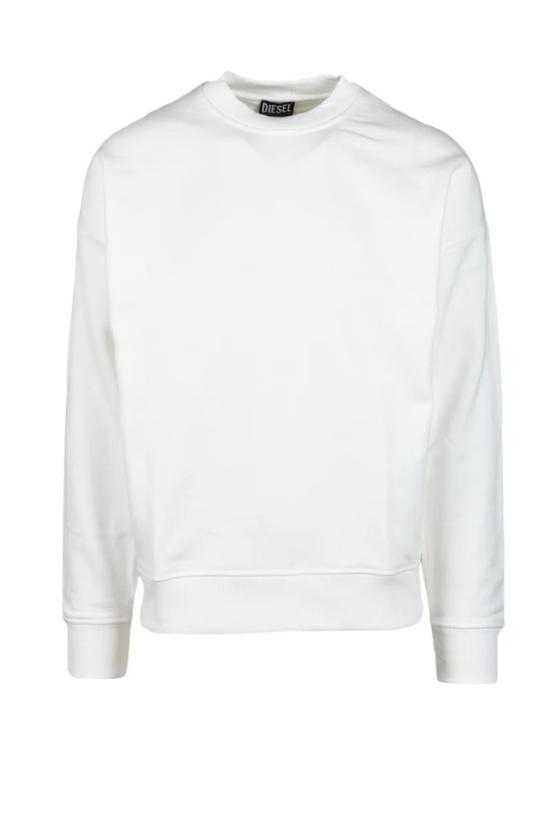  디젤 탑 남성용 스웨트셔츠 - 흰색