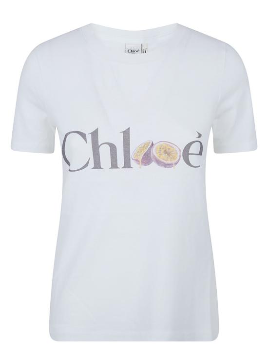 26SS 끌로에 반팔 티셔츠 CH26SJH08197101 White