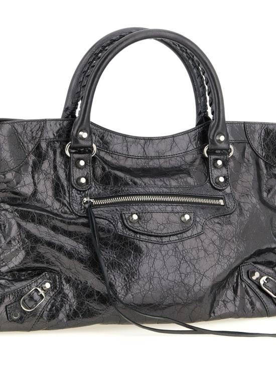 26SS 발렌시아가 르 시티 백 미디엄 8230582AA9R1314 Grey - BALENCIAGA