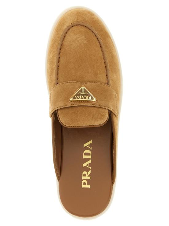 26SS 프라다 뮬/슬리퍼 1D270NFB0253LOLF0401 Brown - PRADA