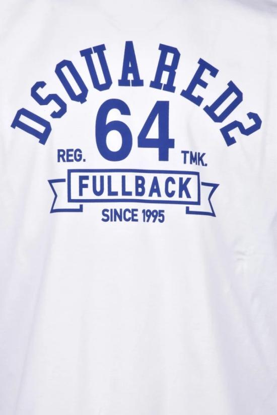 25SS 디스퀘어드2 반팔 티셔츠 면 티셔츠 - 흰색 - DSQUARED2