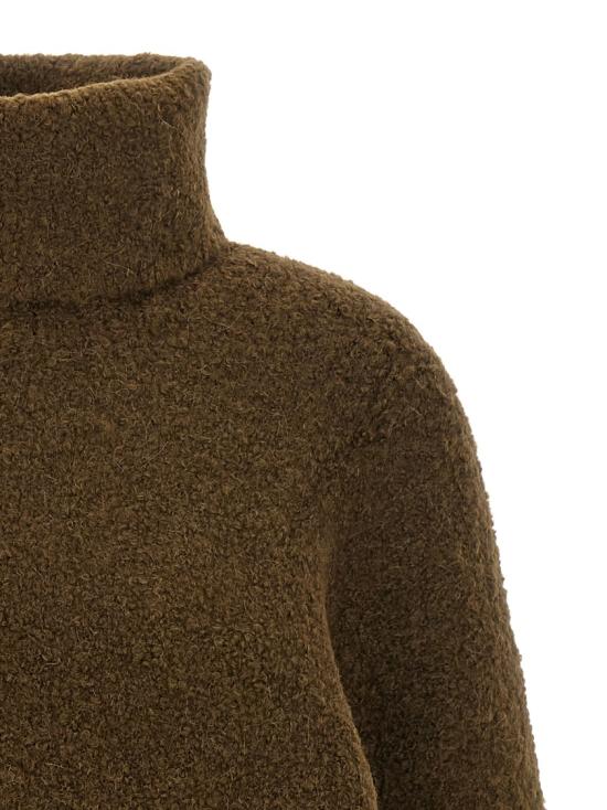 26FW 토템 터틀넥 254WRT0583YA216273 Black - TOTEME