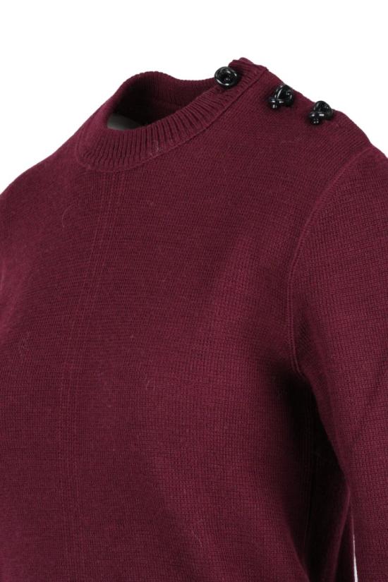  보테가베네타 스웨터 울 스웨터 - 빨간색 - BOTTEGA VENETA