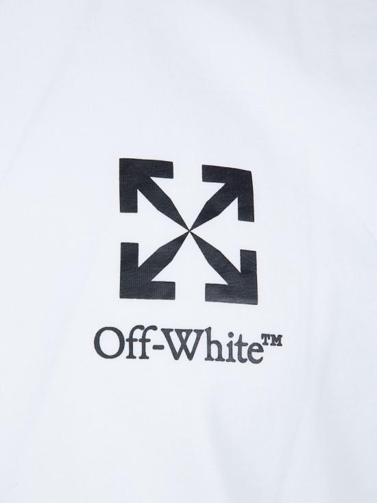 26SS 오프화이트 반팔 티셔츠 44MAA027S26J00B100 White - OFF WHITE