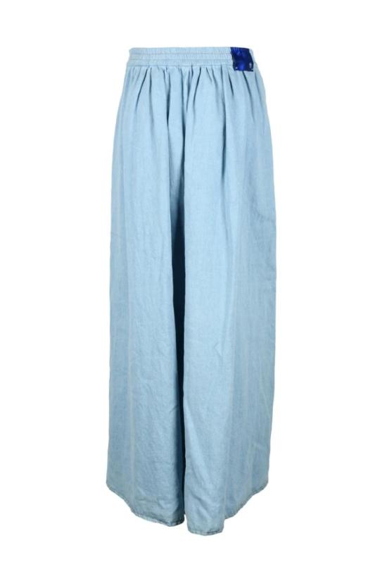  포르테포르테 데님 린넨 소재의 긴  스커트 - - FORTE FORTE