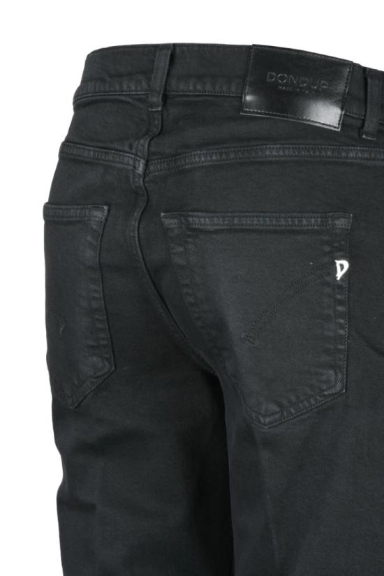  돈답 데님 스트레이트 레그 블랙  진 - DONDUP