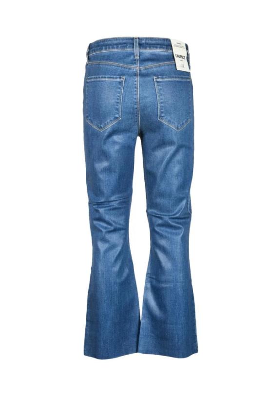  라장스 데님 나팔바지 파란색  청바지 - L'AGENCE