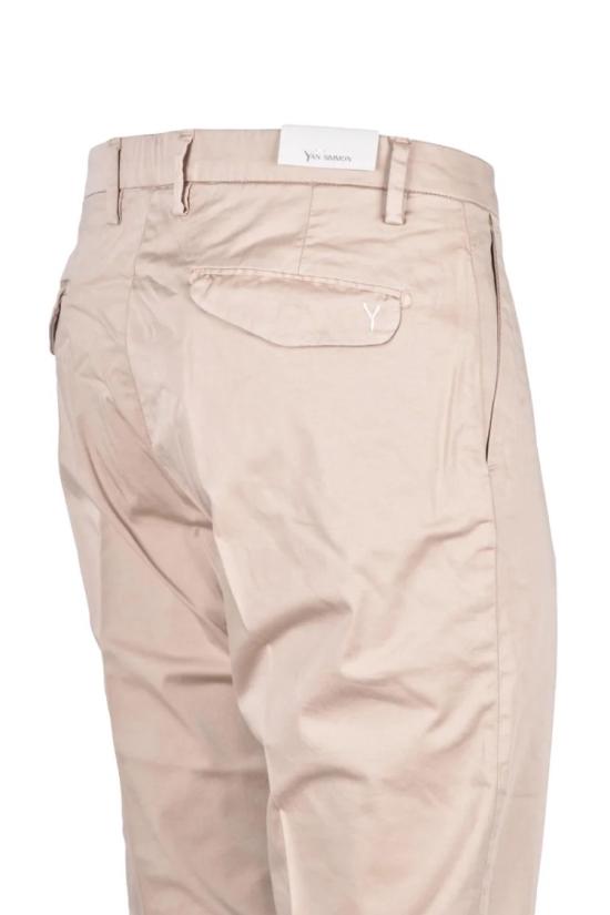 25SS 얀시몬 팬츠 면 스판  - 베이지 - YAN SIMMON