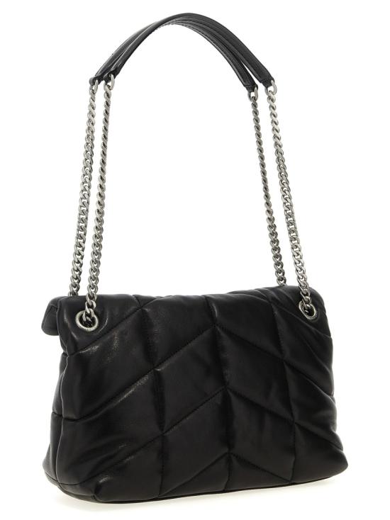 26SS 생로랑 루루 푸퍼 스몰 체인 백 5774761EL001000 Black - SAINT LAURENT