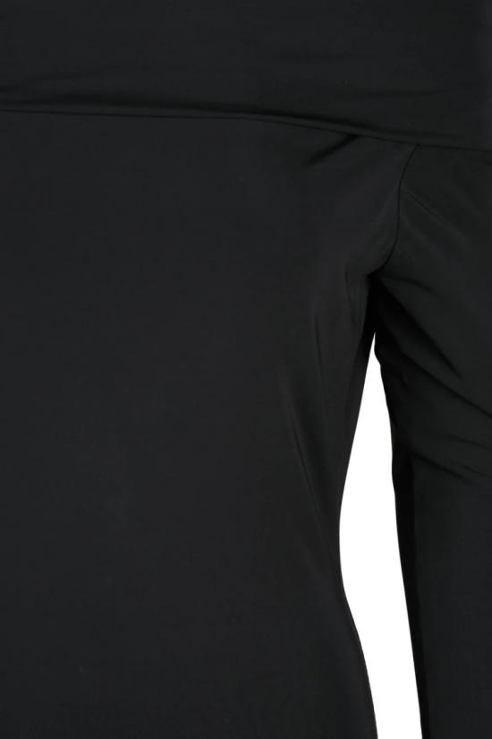 25SS 막스마라 미디 원피스 게를라 롱 라이크라 드레스 - 블랙 - MAX MARA