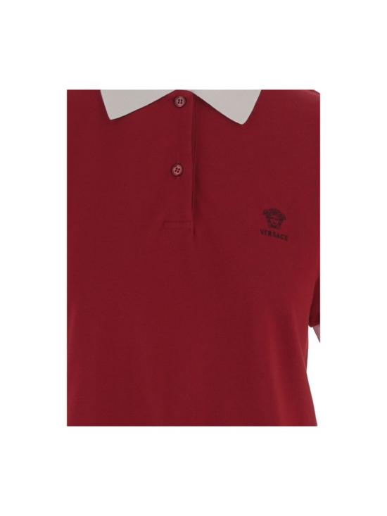 26SS 베르사체 폴로 티셔츠 10242351A176812RC90 Red - VERSACE