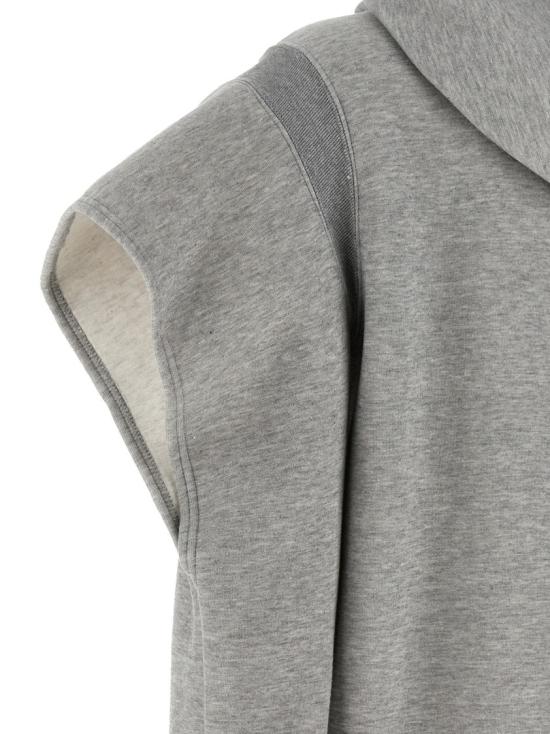 26SS 사카이 후드 티셔츠 2608345376 Grey - SACAI