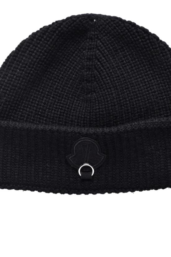  6 Moncler X Willow Smith 모자 버진 울 소재 블랙 - OTHER BRANDS