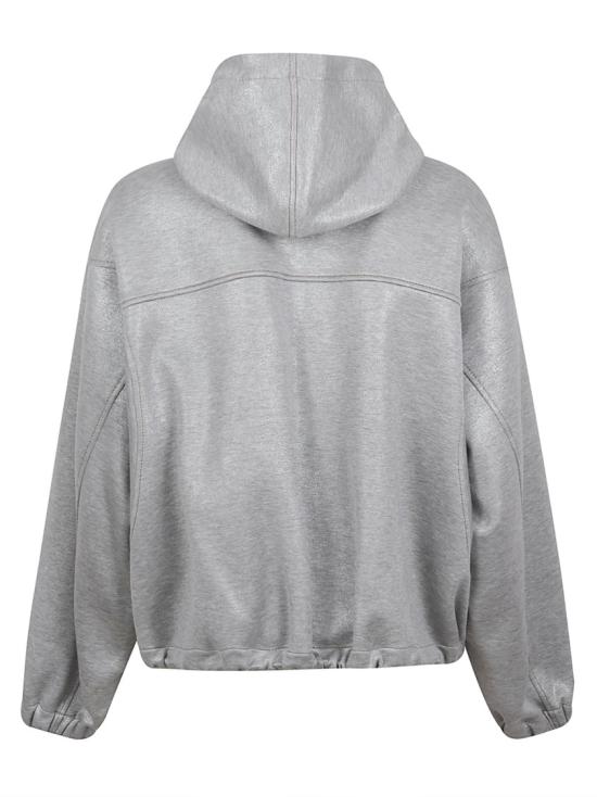 26SS 브루넬로 쿠치넬리 후드 티셔츠 MQ980SQ906 C001 White - BRUNELLO CUCINELLI