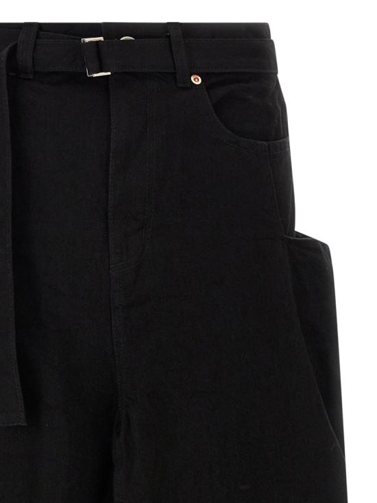 26FW 사카이 데님 2508193001 Black - SACAI