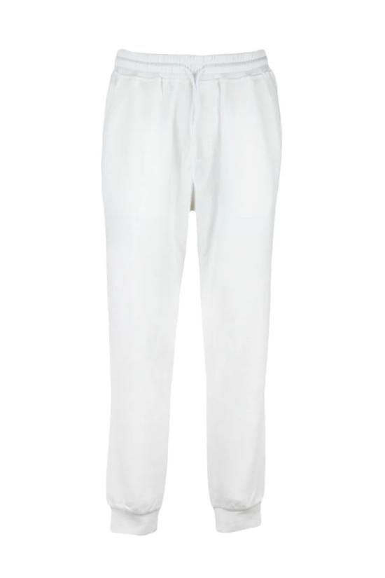  일레븐티 탑 면 스판 트레이닝 바지 - 흰색