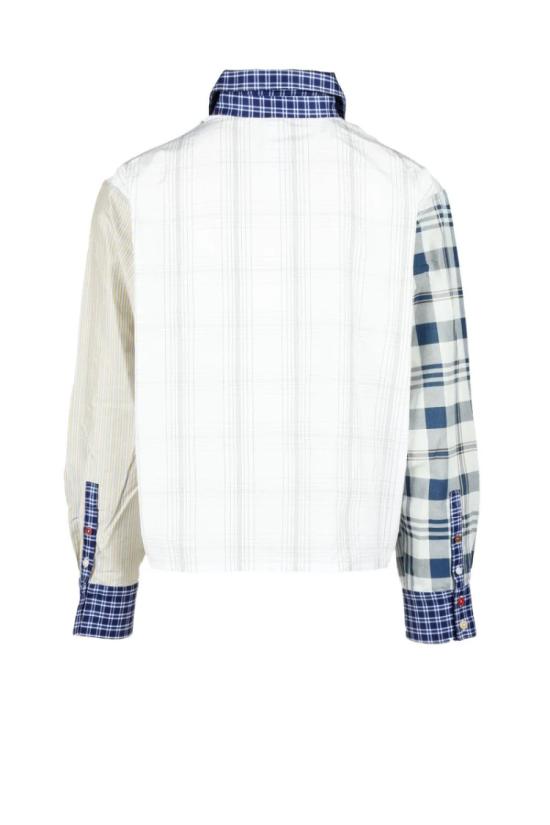  Sarl Murmaid 긴팔 셔츠 패치워크  - 멀티컬러 - OTHER BRANDS